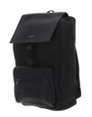 Calvin Klein CK Elevated Flap Backpack Repreve Black Tonal Mono Calvin Klein CK Elevated Flap Backpack Repreve Black Tonal Mono