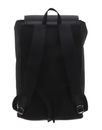 Calvin Klein CK Elevated Flap Backpack Repreve Black Tonal Mono Calvin Klein CK Elevated Flap Backpack Repreve Black Tonal Mono