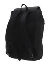 Calvin Klein CK Elevated Flap Backpack Repreve Black Tonal Mono Calvin Klein CK Elevated Flap Backpack Repreve Black Tonal Mono