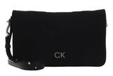 Calvin Klein Re-Lock Quilt Shoulder Bag Satin CK Black Calvin Klein Re-Lock Quilt Shoulder Bag Satin CK Black