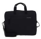 Calvin Klein Rubberized Slim Convertible Laptop Bag CK Black