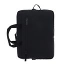 Calvin Klein Rubberized Slim Convertible Laptop Bag CK Black