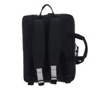 Calvin Klein Rubberized Slim Convertible Laptop Bag CK Black