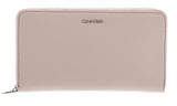 Calvin Klein CK Must Zip Around Wallet XL Shadow Gray