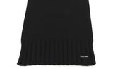 Calvin Klein Elevated Rib Knit Scarf CK Black Calvin Klein Elevated Rib Knit Scarf CK Black