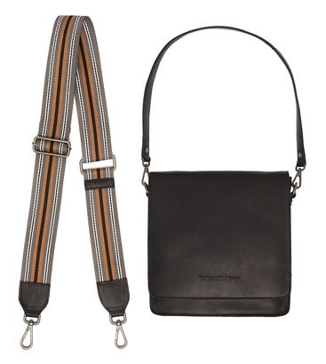 The Chesterfield Brand Osuna Flapoverbag Black The Chesterfield Brand Osuna Flapoverbag Black