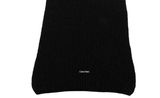 Calvin Klein Daddy Wool Knit Scarf CK Black