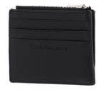 Calvin Klein CKJ Sculpted Mono Cardcase 6CC Black With Rose Calvin Klein CKJ Sculpted Mono Cardcase 6CC Black With Rose