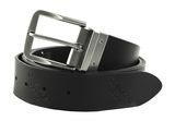 Calvin Klein CKJ Gifting Belt Classic Adj / Rev Belt 35MM W115 Black Solid / Black Allover Print Calvin Klein CKJ Gifting Belt Classic Adj / Rev Belt 35MM W115 Black Solid / Black Allover Print