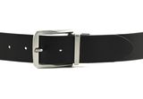 Calvin Klein CKJ Gifting Belt Classic Adj / Rev Belt 35MM W115 Black Solid / Black Allover Print Calvin Klein CKJ Gifting Belt Classic Adj / Rev Belt 35MM W115 Black Solid / Black Allover Print