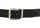 Calvin Klein CKJ Gifting Belt Classic Adj / Rev Belt 35MM W110 Black Solid / Black Allover Print Calvin Klein CKJ Gifting Belt Classic Adj / Rev Belt 35MM W110 Black Solid / Black Allover Print