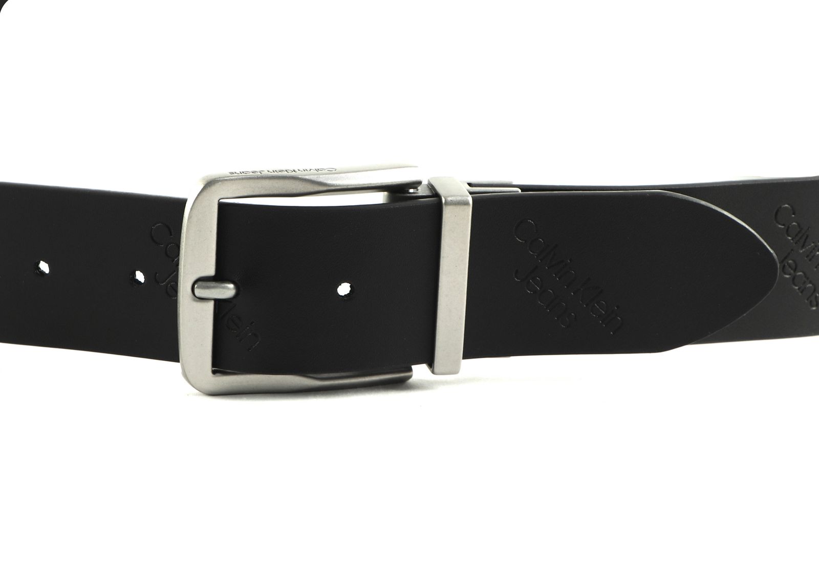 MUSTANG Cintura Classica W90 Black – Cintura In Pelle Regolabile E Accorciabile, Larghezza 90 Cm, Design Senza Tempo
