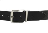 Calvin Klein CKJ Gifting Belt Classic Adj / Rev Belt 35MM W85 Black Solid / Black Allover Print Calvin Klein CKJ Gifting Belt Classic Adj / Rev Belt 35MM W85 Black Solid / Black Allover Print