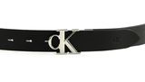 Calvin Klein CKJ Gifting Belt Rev Belt 3MM W80 Black Solid / Black Texture Calvin Klein CKJ Gifting Belt Rev Belt 3MM W80 Black Solid / Black Texture