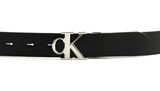 Calvin Klein CKJ Gifting Belt Rev Belt 3MM W65 Black Solid / Black Texture Calvin Klein CKJ Gifting Belt Rev Belt 3MM W65 Black Solid / Black Texture