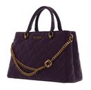 GUESS Gracelynn Girlfriend Satchel Plum GUESS Gracelynn Girlfriend Satchel Plum