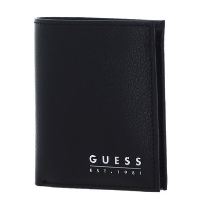 GUESS Fidenza Small Billfold Wallet Coin Pocket Black