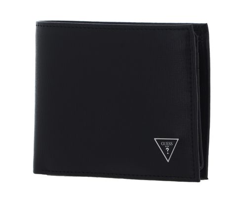 GUESS Certosa Billfold Coin Wallet Black