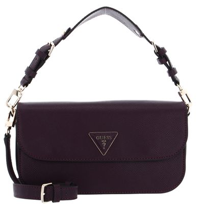GUESS Brynlee Flap Crossbody Bag Plum