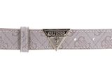 GUESS Noelle Not Adjustable Pant Belt W85 Dove Logo GUESS Noelle Not Adjustable Pant Belt W85 Dove Logo