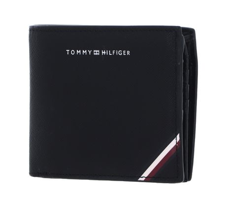 TOMMY HILFIGER TH Central CC Flap and Coin Wallet Black