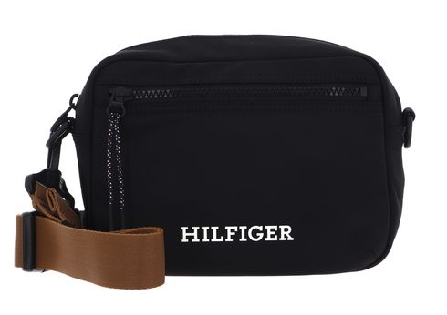 TOMMY HILFIGER TH Monotype EW Reporter Bag Black