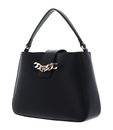 TOMMY HILFIGER TH Luxe Satchel Bag Black TOMMY HILFIGER TH Luxe Satchel Bag Black