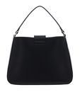 TOMMY HILFIGER TH Luxe Satchel Bag Black TOMMY HILFIGER TH Luxe Satchel Bag Black