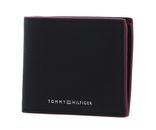 TOMMY HILFIGER TH Struc Leather Mini CC Wallet Black TOMMY HILFIGER TH Struc Leather Mini CC Wallet Black