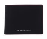 TOMMY HILFIGER TH Struc Leather Mini CC Wallet Black TOMMY HILFIGER TH Struc Leather Mini CC Wallet Black