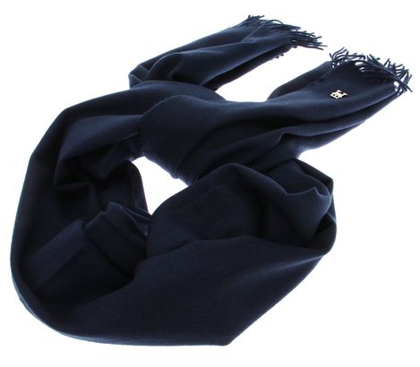 TOMMY HILFIGER Limitless Chic Wool Scarf Space Blue