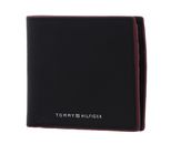 TOMMY HILFIGER TH Struc Leather CC and Coin Wallet Black TOMMY HILFIGER TH Struc Leather CC and Coin Wallet Black