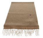 TOMMY HILFIGER TH Elevated Plaque Scarf Desert Khaki TOMMY HILFIGER TH Elevated Plaque Scarf Desert Khaki