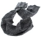TOMMY HILFIGER Gifting Cashmere Scarf and Beanie Giftpack Herringbone / Charcoal Gray TOMMY HILFIGER Gifting Cashmere Scarf and Beanie Giftpack Herringbone / Charcoal Gray