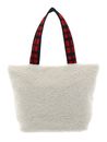 TOMMY HILFIGER TH Check Tote Ancient White TOMMY HILFIGER TH Check Tote Ancient White