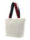 TOMMY HILFIGER TH Check Tote Ancient White TOMMY HILFIGER TH Check Tote Ancient White