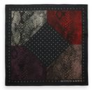 SCOTCH & SODA Printed Square Scarf Snake Multi