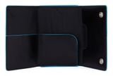 PIQUADRO Blue Square Compact Wallet Slider RFID Nero PIQUADRO Blue Square Compact Wallet Slider RFID Nero