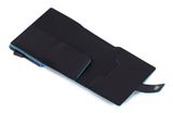 PIQUADRO Blue Square Compact Wallet Black PIQUADRO Blue Square Compact Wallet Black