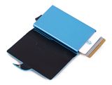 PIQUADRO Blue Square Compact Wallet Black PIQUADRO Blue Square Compact Wallet Black