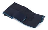 PIQUADRO Blue Square Compact Wallet Night Blue