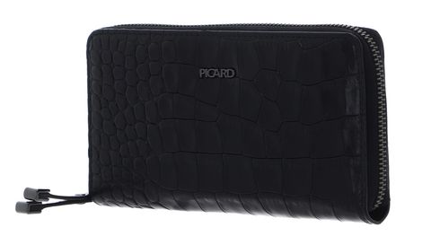 PICARD Mara River 1 Zip Around Wallet Black