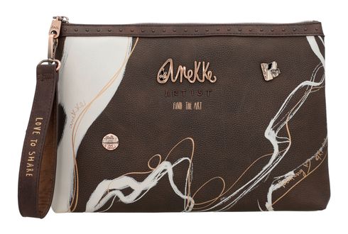 Anekke Nature Shodō Clutch Brown