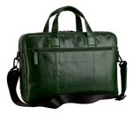 LEONHARD HEYDEN Porto Zip Briefcase 2 Compartment Bottle Green LEONHARD HEYDEN Porto Zip Briefcase 2 Compartment Bottle Green