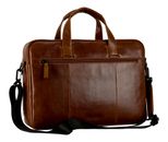 LEONHARD HEYDEN Porto Zip Briefcase 2 Compartment Brown LEONHARD HEYDEN Porto Zip Briefcase 2 Compartment Brown