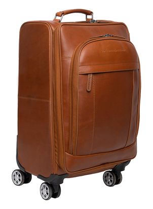 The Chesterfield Brand Key Largo Trolley Bag Cognac