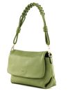 abro Leather Dalia Crossbody Bag Poppy Green