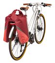 VAUDE Road Master Urban Double Bike Bag Dark Cherry
