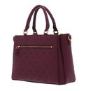 GUESS G James Girlfriend Satchel Plum Logo GUESS G James Girlfriend Satchel Plum Logo