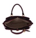 GUESS G James Girlfriend Satchel Plum Logo GUESS G James Girlfriend Satchel Plum Logo